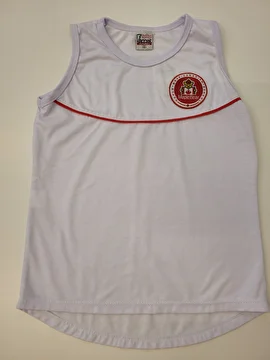 Uniforme Regata Branco Maple Bear 4 Anos