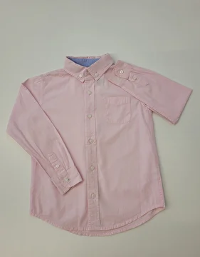 Camisa Manga Longa Rosa Janie And Jack 5 Anos