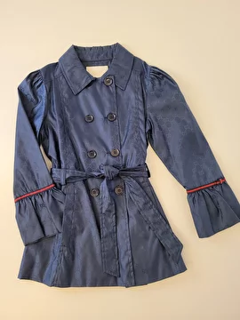 Parka Poliamida Original Em Perfeito Estado Azul Gucci 10 Anos