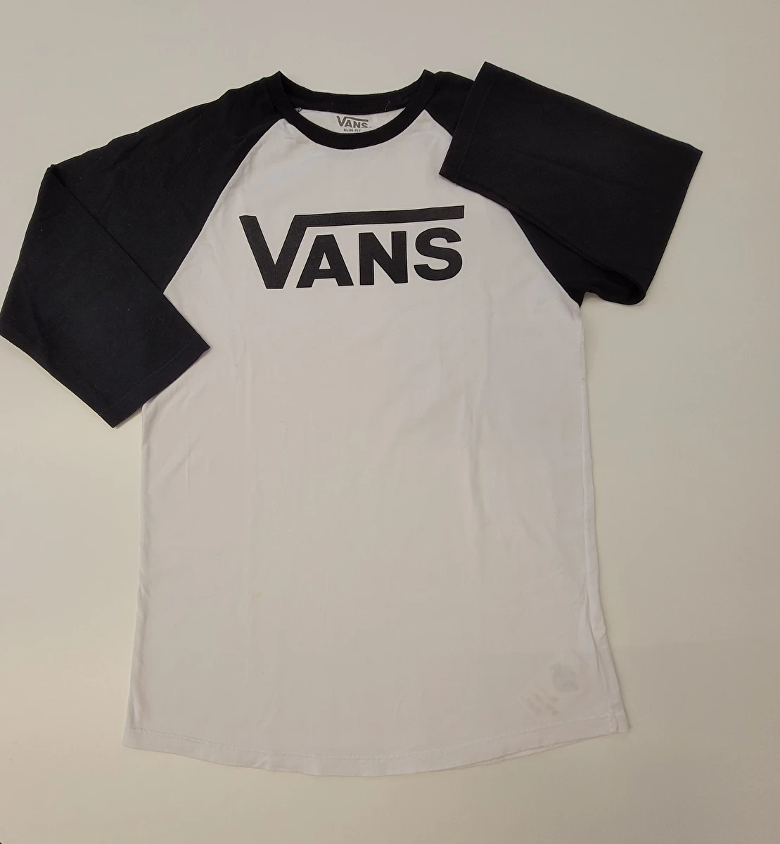 Camiseta Manga Longa Branco Vans 18 Anos