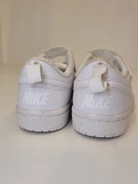 Tênis Com Velcro/Cadarço De Elástico Branco Nike 27