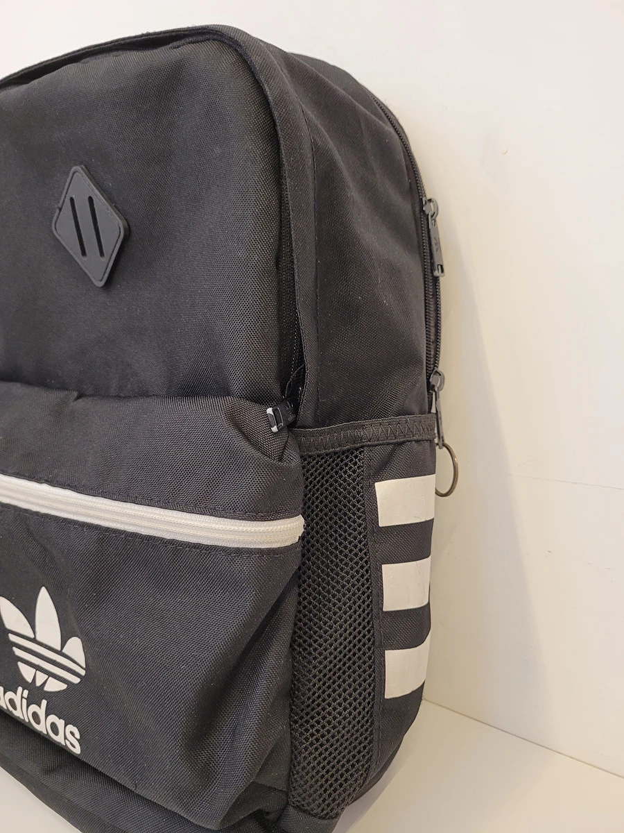 Mochila Com 3 Zípers/Espaço Para Carregar Tablet Preto Adidas