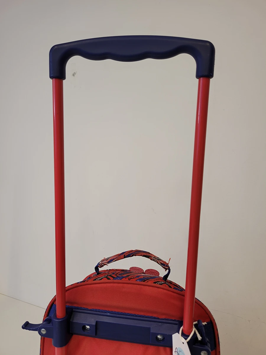 Mochila Com 1 Zíper/Homem Aranha Vermelho Marvel