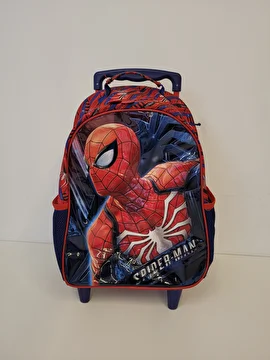 Mochila Com 1 Zíper/Homem Aranha Vermelho Marvel