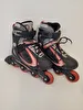 Patins Faster Abec-5 Vermelho Traxart 36