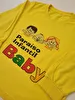 Camiseta Manga Longa Amarelo Paraiso Infantil 2 Anos