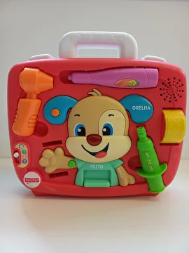 Educativo Maleta De Atividades Vermelho Fisher Price