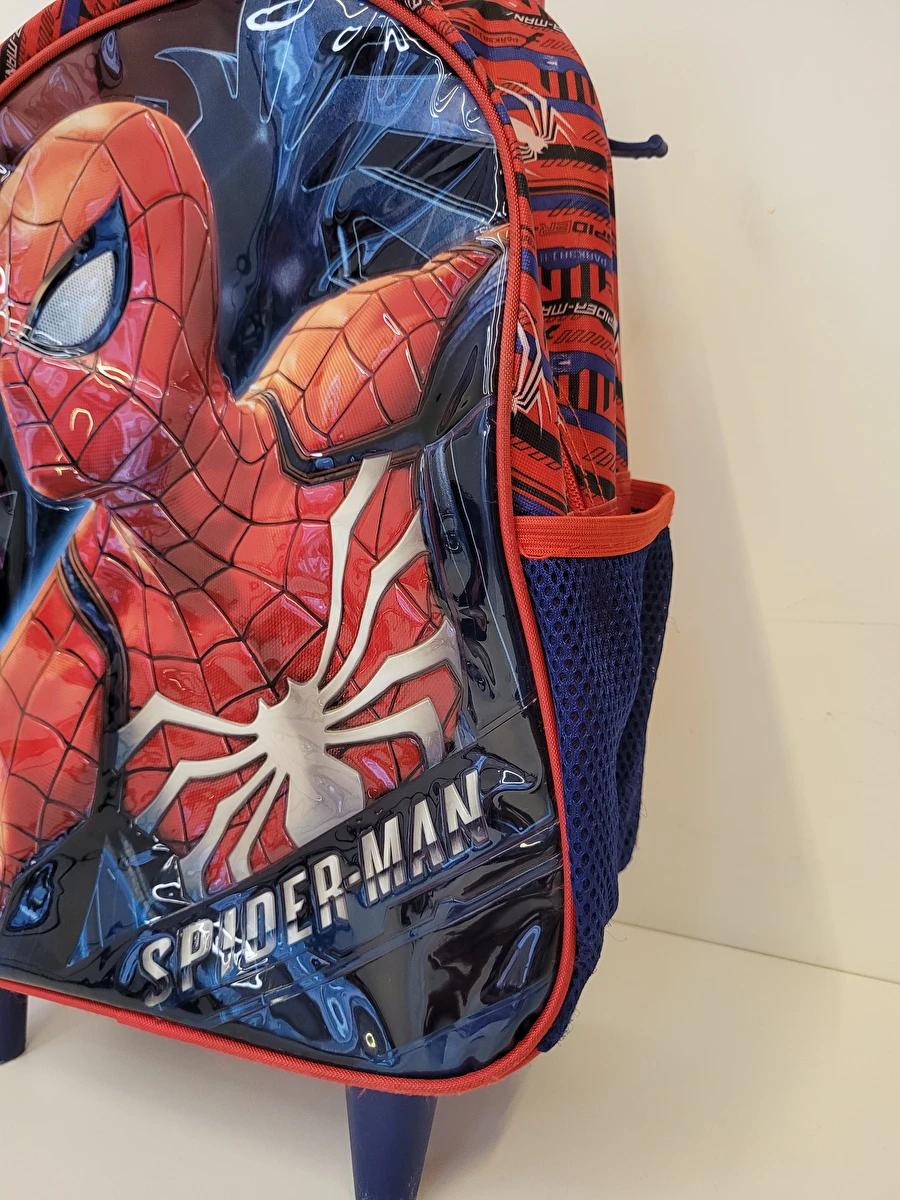 Mochila Com 1 Zíper/Homem Aranha Vermelho Marvel