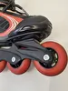 Patins Faster Abec-5 Vermelho Traxart 36