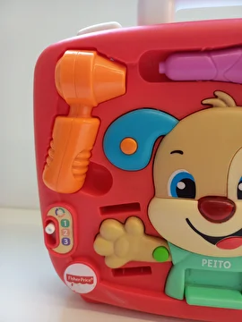 Educativo Maleta De Atividades Vermelho Fisher Price