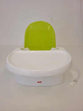 Cadeira De Alimentação Com Dois Ajuste Na Bandeja/Super Prática Branco Fisher Price